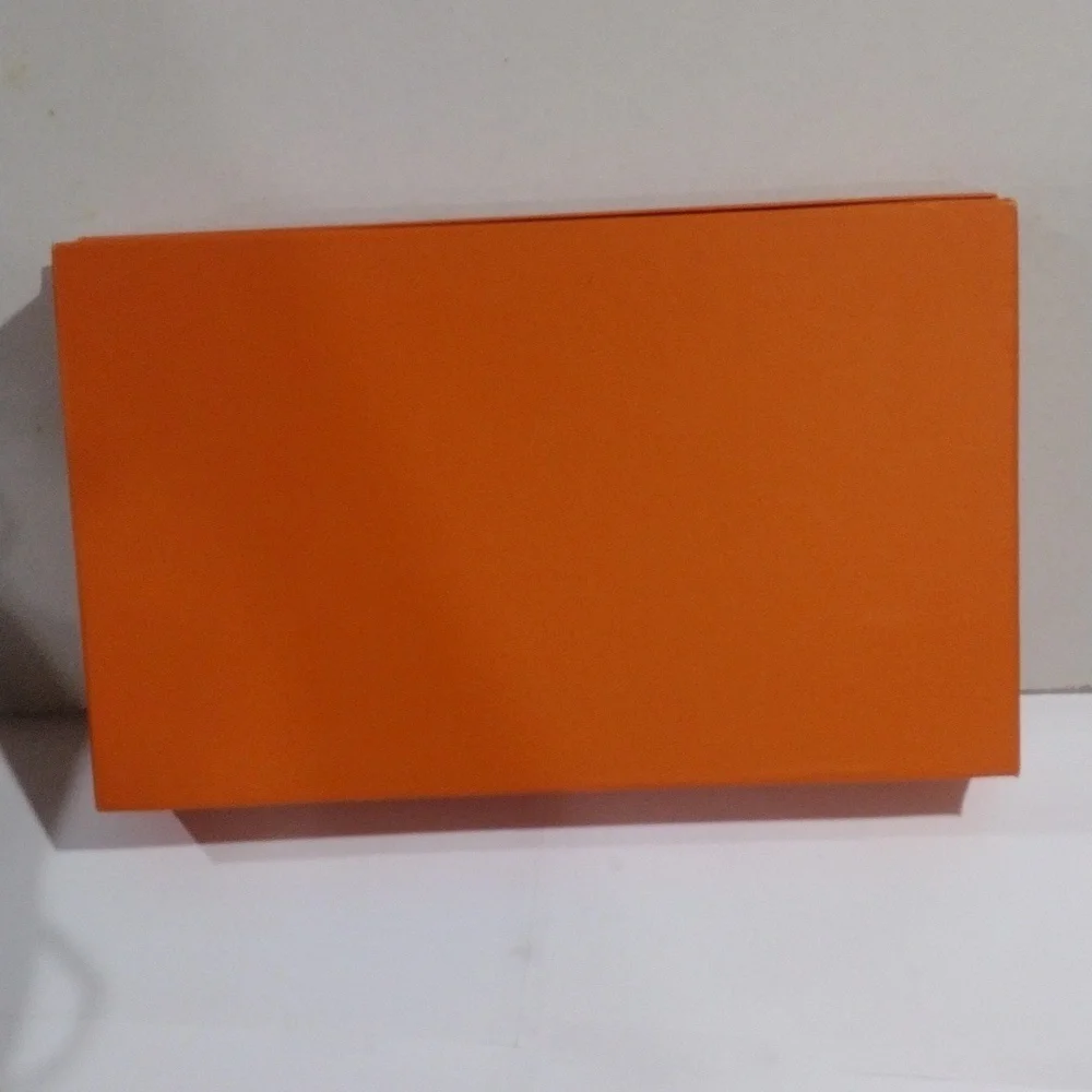 Authentic Hermès Paris Empty Storage Box – Luxury Designer Package 15x9.5x2.5-in